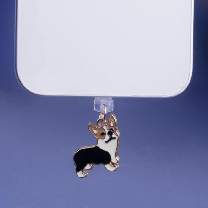 OEM - Hängande Charms HUNDAR för Mobil (USB-C)