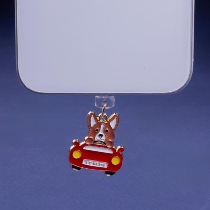 OEM - Hängande Charms HUNDAR för Mobil (USB-C)