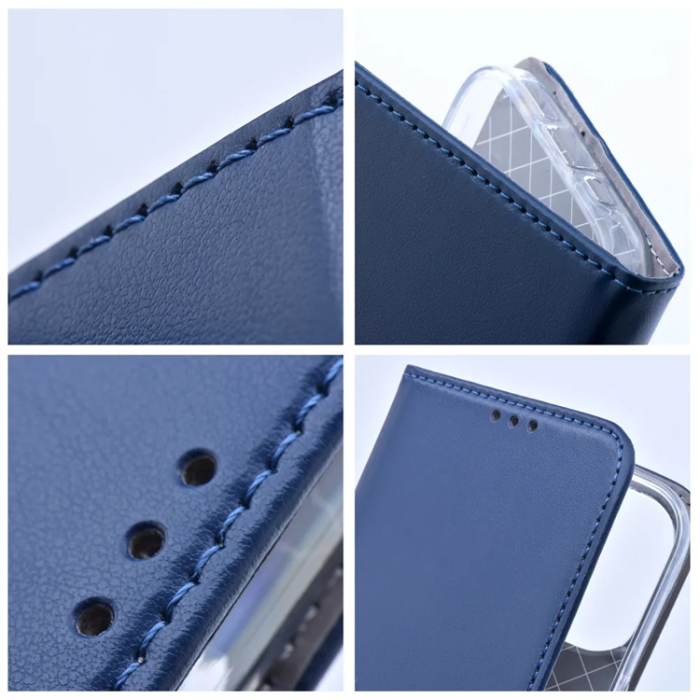A-One Brand - Xiaomi Redmi Note 14 Pro Plånboksfodral Smart Magneto - Blå