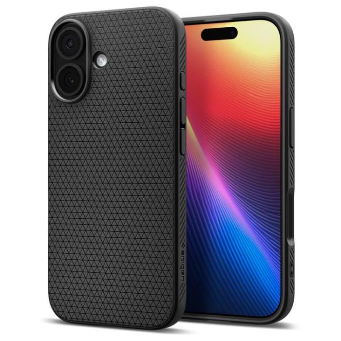 Spigen - Spigen iPhone 17 Mobilskal Liquid Air - Matte Svart