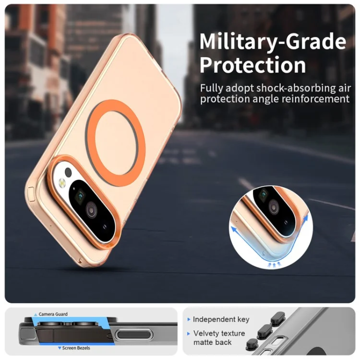 A-One Brand - Google Pixel 10/10 Pro Mobilskal Anti Drop - Orange