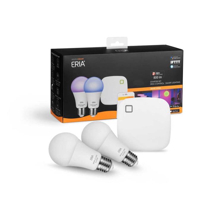 ADURO - ADURO Kit Lampa E27 RGB Dimbar Zigbee 2-pack