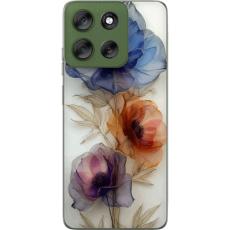 iSecrets - Mobilskal till Motorola Moto G56 med Silkesblommor