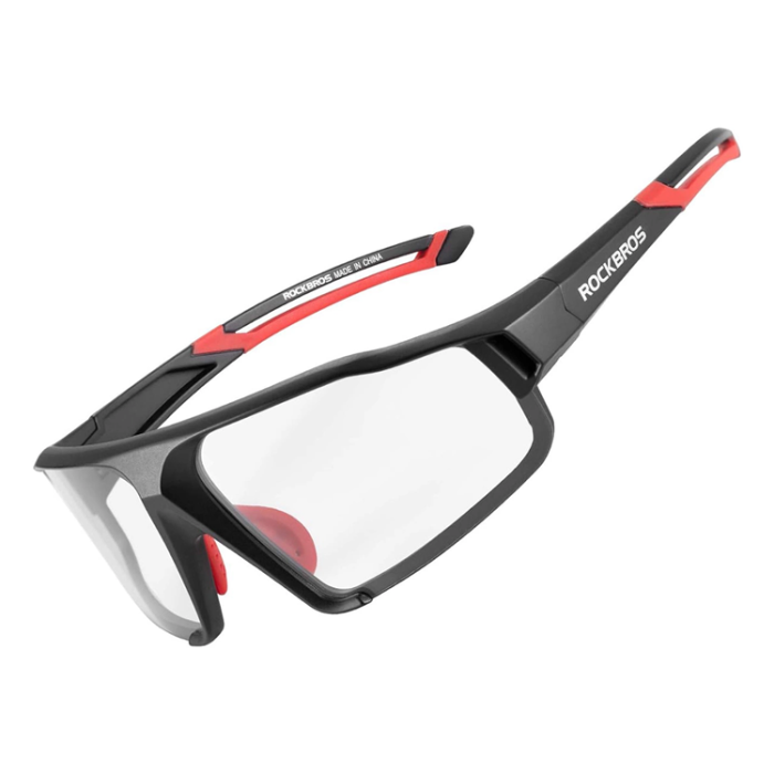 Rockbros - Rockbros SP216BL Photochromic UV400 Cykelglasögon - Röd