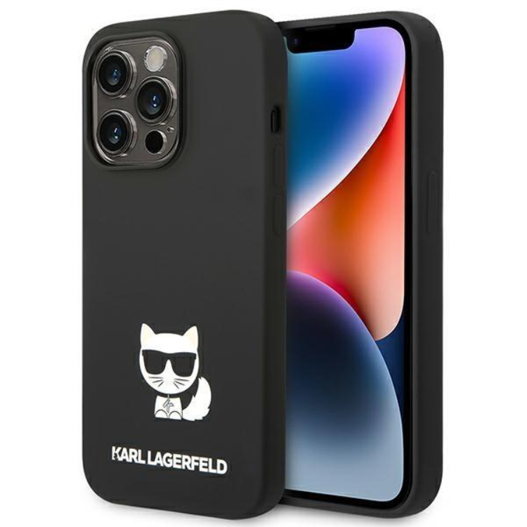 Karl Lagerfeld iPhone 14 Pro Max Skal Silicone Choupette Body - Svart | 2353 | AlltMobil