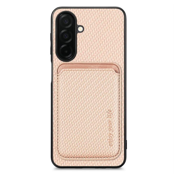OEM - Mobilskal för Samsung Galaxy S26 Plus Magnetiskt med kortfack - Beige