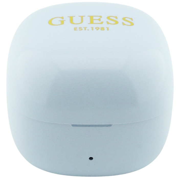 Guess - Guess Trådlös Hörlurar In-Ear Script Metal Logo - Turquoise