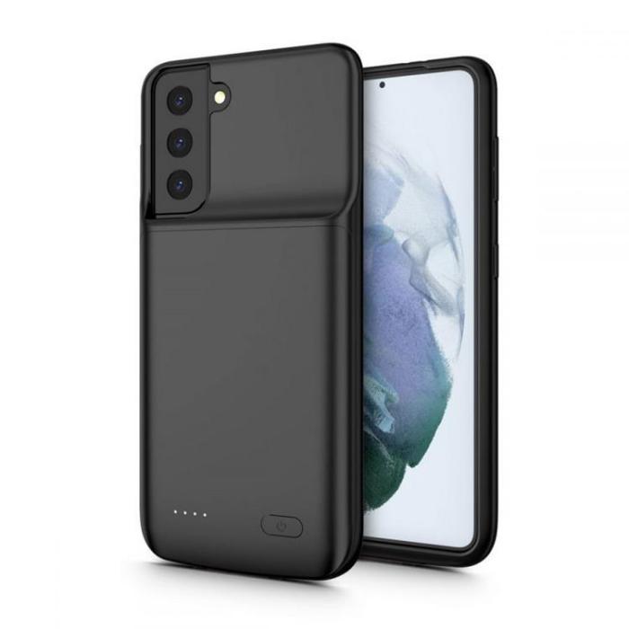 UTGATT1 - Tech-Protect Kraft Skal 4800 mAh för Galaxy S21 - Svart