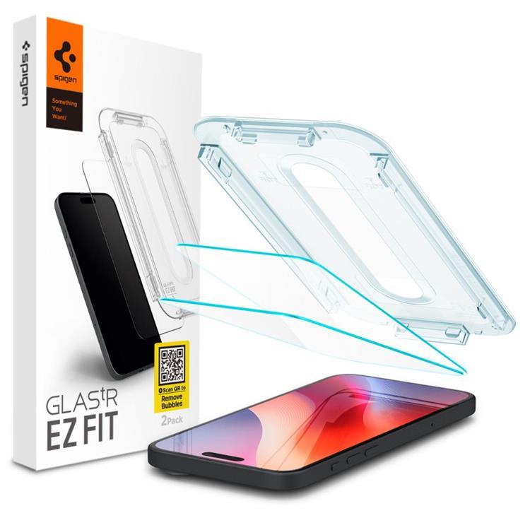 [2-Pack] Spigen iPhone Air Härdat Glas Skärmskydd EZ Fit | 5468 | AlltMobil