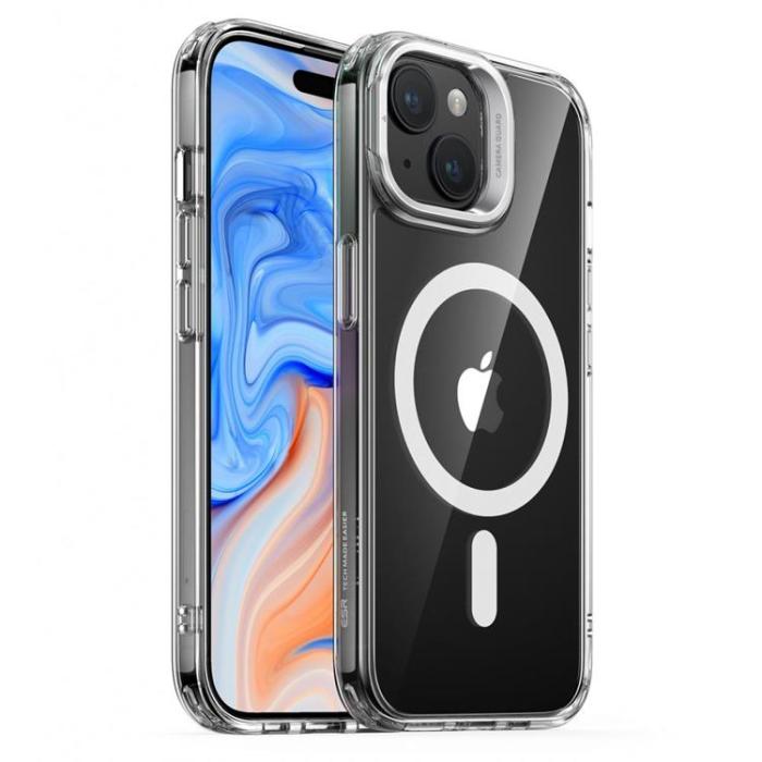 UTGATT - ESR iPhone 15 Plus Mobilskal Magsafe Kickstand Halolock - Clear