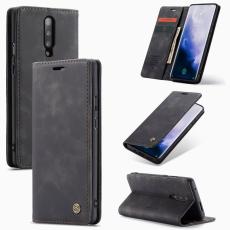 Caseme - CASEME 013 Mobilskal f&ouml;r OnePlus 7 Pro Pl&aring;nboksfodral Svart