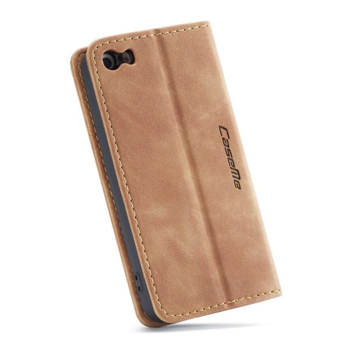 Caseme - CASEME 013 Mobilskal för iPhone 5s/SE (1:a gen) Konstläder - Brun