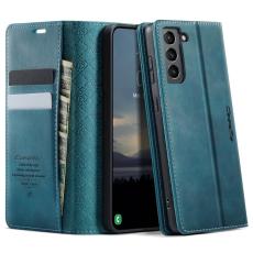 Caseme - CASEME 033 Fodral f&ouml;r Samsung Galaxy S21+ 5G Gr&ouml;n RFID-Skydd