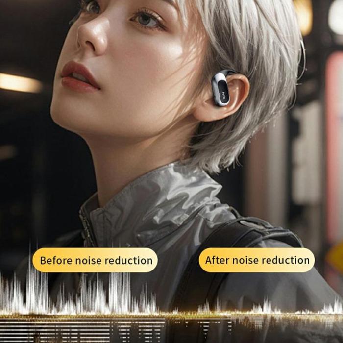 HTC - HTC OWS On-Ear Trådlösa Sport Hörlurar Bluetooth V6.0 NE21 - Svart