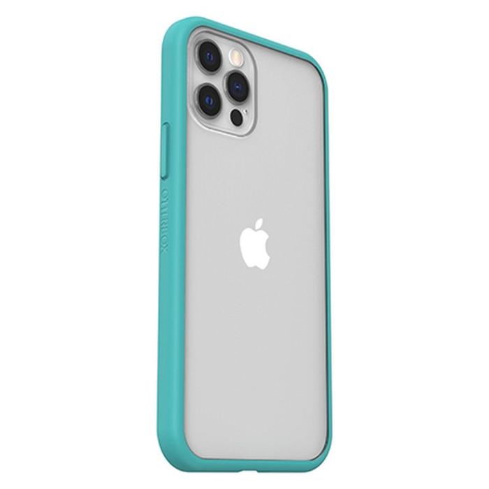 UTGATT1 - Otterbox React Skal till iPhone 12 & 12 Pro Blå transparent