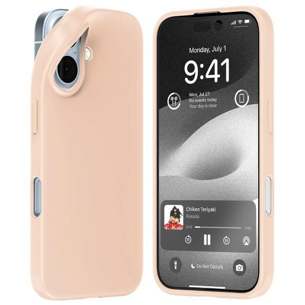 Mercury iPhone 16 Mobilskal Soft - Rosa Sand | 2353 | AlltMobil