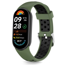 Tech-Protect - Tech-Protect Xiaomi Band 8/9/10/NFC Armband Icon - Svart/Grön