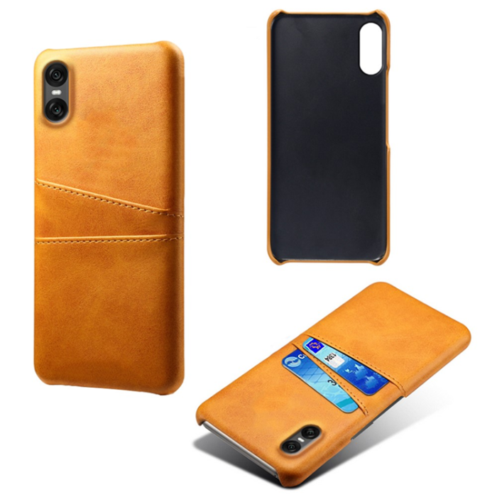 A-One Brand - Sony Xperia 10 VII Mobilskal med Dual Kortfack - Orange