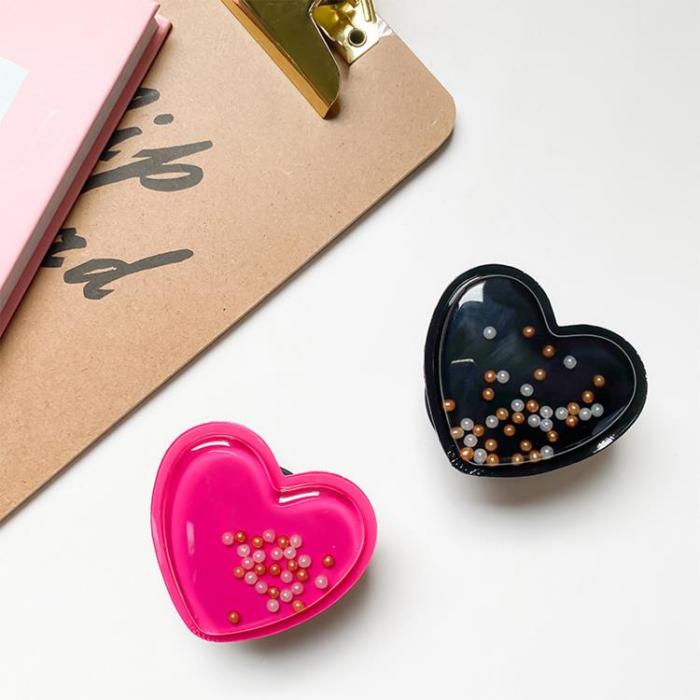 OEM - Heart Beads Popup Hållare - Grön