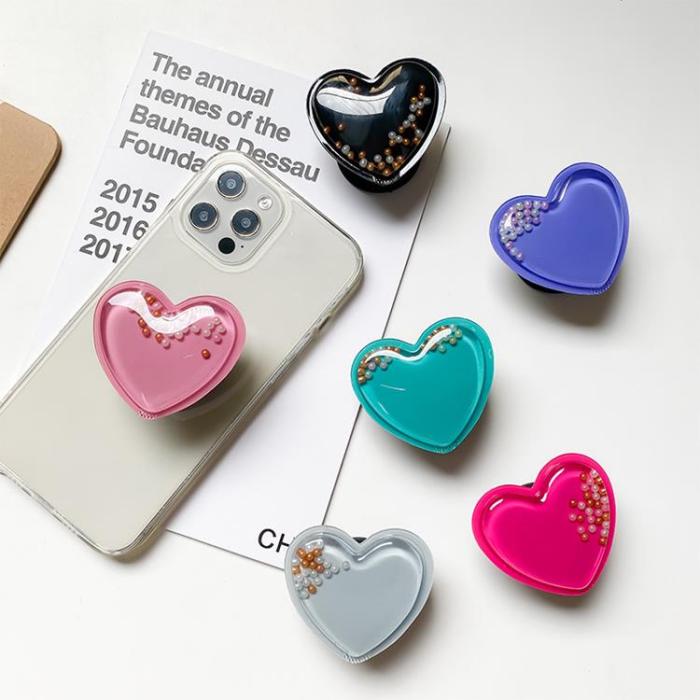 OEM - Heart Beads Popup Hållare - Grön