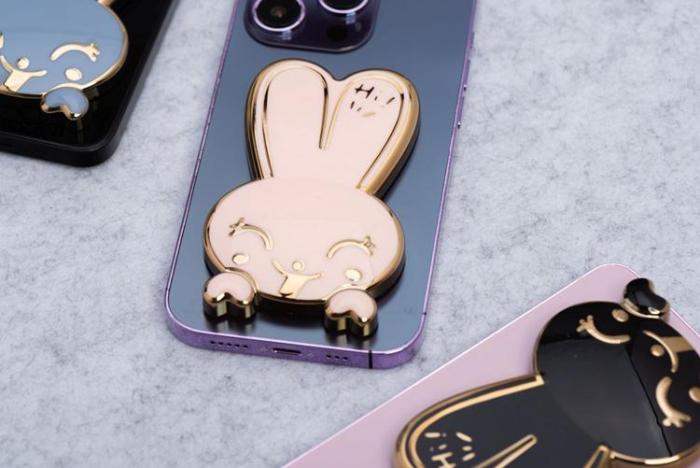 A-One Brand - Mobilställ RABBIT Stick-on - Rosa