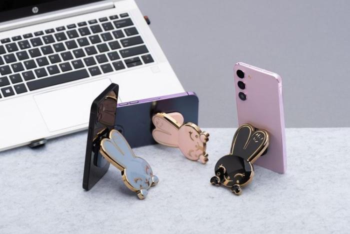 A-One Brand - Mobilställ RABBIT Stick-on - Rosa