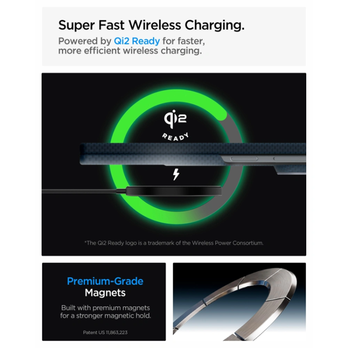 Spigen - Spigen Mobilskal För Galaxy Z Fold 8 Ultra MagSafe Airskin Aramid