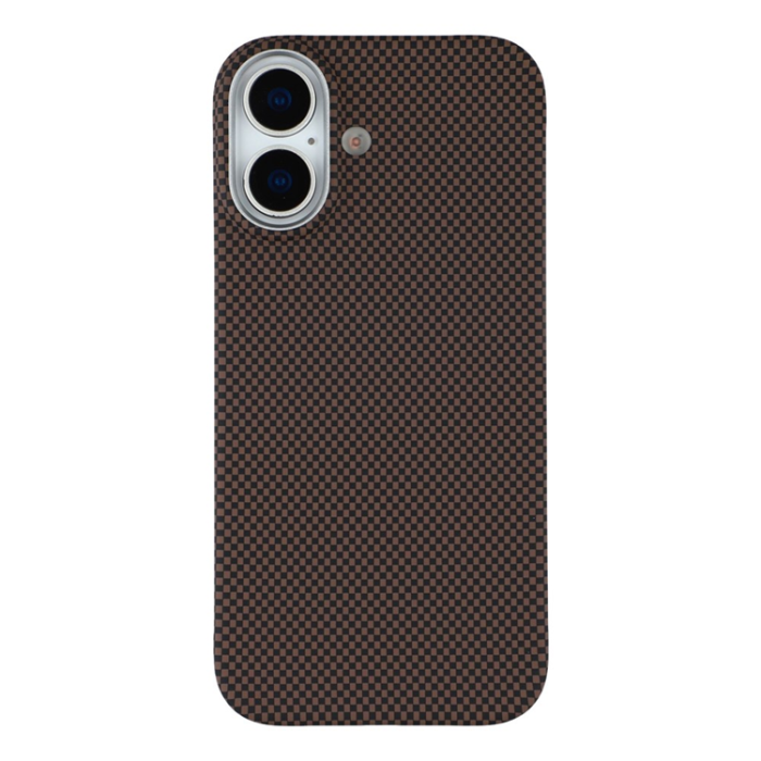 A-One Brand - iPhone 17 Mobilskal MagSafe Carbon Fiber - Gilded