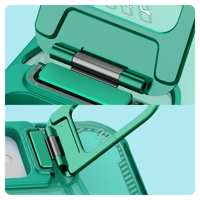 Nillkin - Nillkin iPhone 16e Mobilskal MagSafe Iceblade Prop - Grön