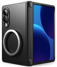 Ringke - Ringke Mobilskal F&ouml;r Galaxy Z Fold 8 Magsafe Onyx Flap - Svart