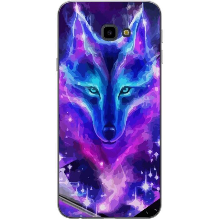 iSecrets - Mobilskal till Samsung Galaxy J4+ med Neon Varg