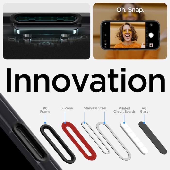 Spigen - Spigen iPhone 16 Mobilskal Magsafe Ultra Hybrid ”T” - Frost Svart