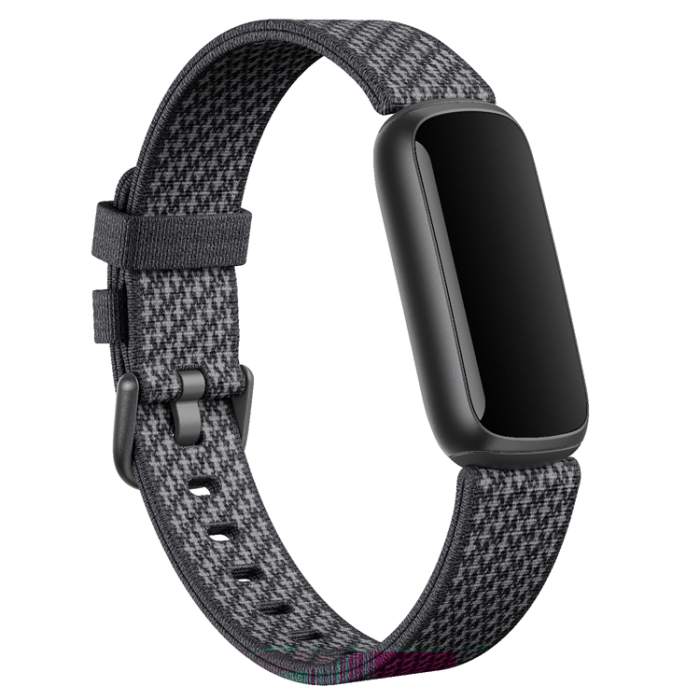 Fitbit - Fitbit Luxe Woven Band Slate (L)