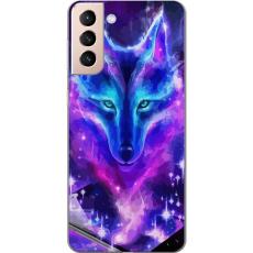 iSecrets - Mobilskal till Samsung Galaxy S21 med Neon Varg