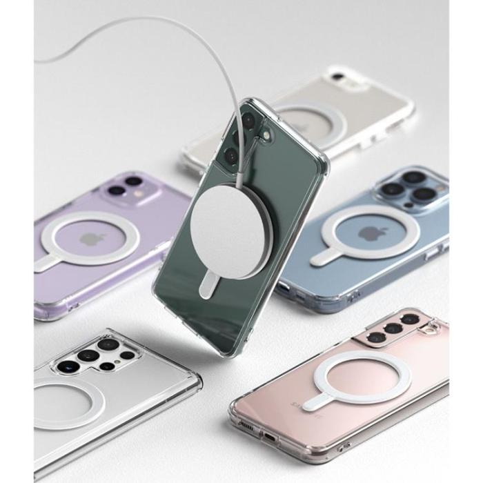 UTGATT4 - Ringke MagSafe Ring Magnetisk Platta - Vit