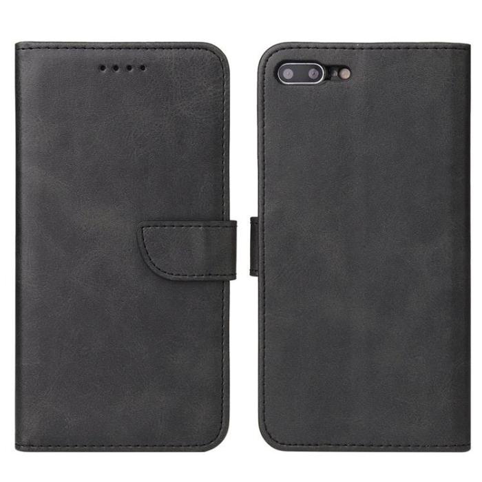 UTGATT5 - Magnet Elegant Kickstand Fodral iPhone 8 Plus / 7 Plus - Svart