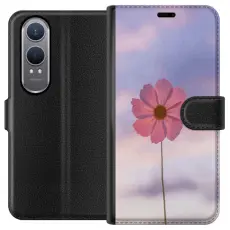 Gustaf - Pl&aring;nboksfodral till OnePlus Nord CE4 Lite med Rosa blomma