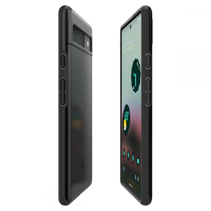 UTGATT - Spigen Thin Fit Skal Google Pixel 6a - Svart