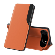 Amorus - Amorus iPhone Air Mobilskal Folio Flip Stativ PU-Läder - Orange
