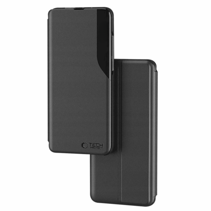 Tech-Protect - Tech-Protect Xiaomi Redmi 12 Mobifodral Smart View - Svart