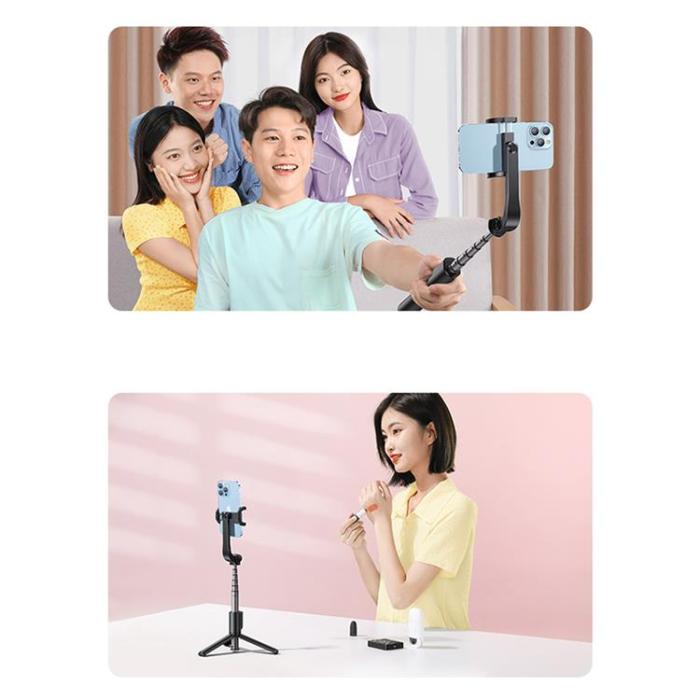 UTGATT1 - Ugreen Selfiestick Med Bluetooth 5.1 Remote Control - Svart