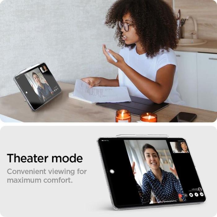 Spigen - Spigen iPad Pro 12.9 (2020/2021/2022) Skal Airskin Hybrid - Transparent