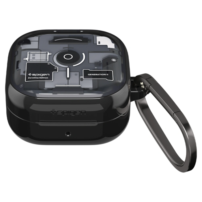 Spigen - Spigen Skal För Galaxy Buds 4/4 Pro Ultra Hybrid - Zero One Svart