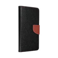 OEM - Galaxy S7 Plånboksfodral Fancy Eco Läder - Svart