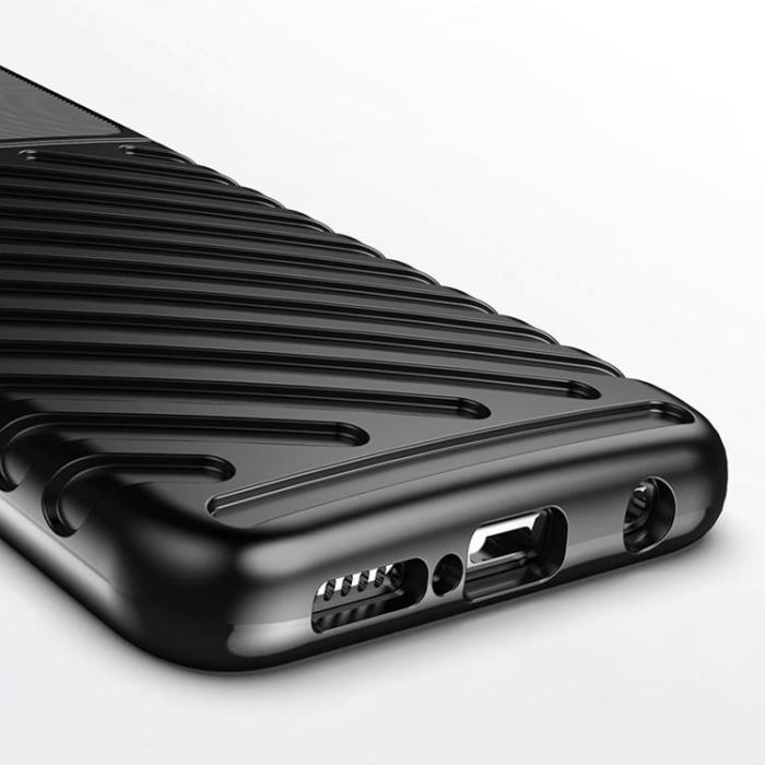 UTGATT1 - Thunder Flexible Skal Motorola Moto G50 - Svart