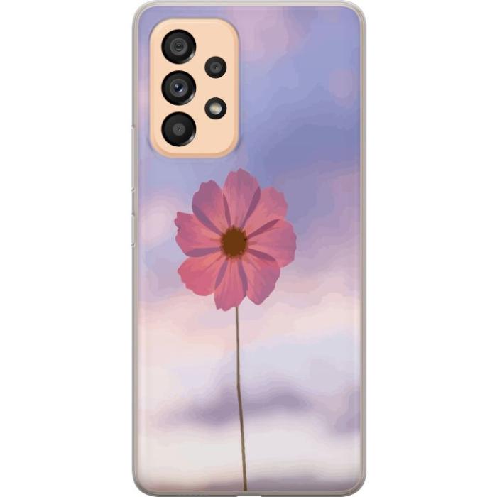 iSecrets - Mobilskal till Samsung Galaxy A53 5G med Rosa blomma