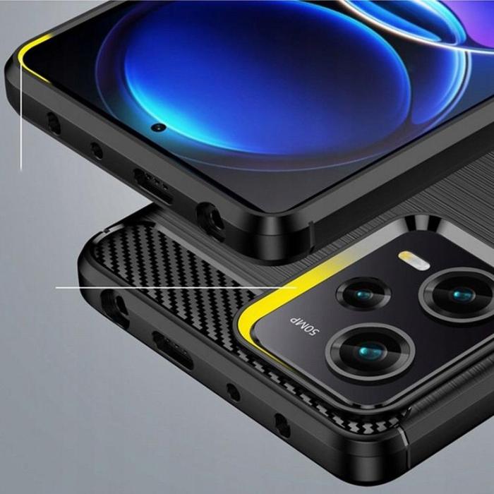 UTGATT - Tech-Protect Xiaomi Redmi Note 12 Mobilskal TpuCarbon