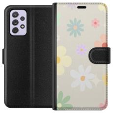 iSecrets - Plånboksfodral till Samsung Galaxy A52s 5G med fejdande blommor