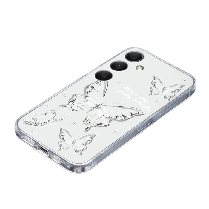 OEM - Samsung Galaxy S26 Skal Mjuk TPU Mönstertryck - Fjäril