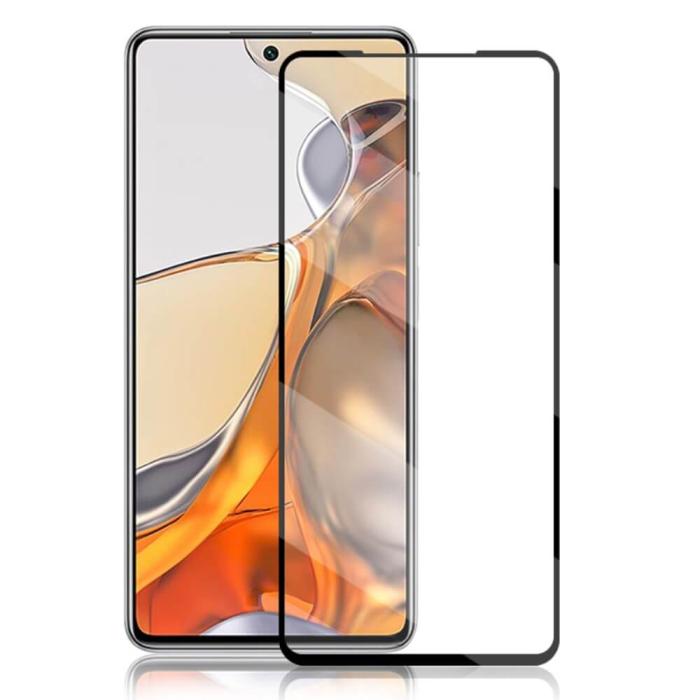 A-One Brand - Mocolo Härdat Glas Skärmskydd till Xiaomi 11T/11T Pro - Svart